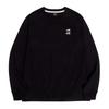 OKSTAR Cat Friends Embroidered Crew Neck Oversized Long Sleeve T-Shirt