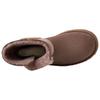 UGG Classic Novelty Esmee Cow Split Leather Thermal Fleece Lined, Versatile Vintage Short Mid Calf Snow Boots Women's 1171533-CRBO