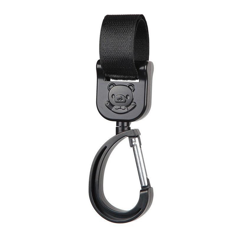 Baby Safety Stroller Umbrella Car Nylon Strap 2 Hook Combination Hooks For Infant Pushchair Double Ring Buckle Hooks Set Of 1 2 Or 4 Hooks