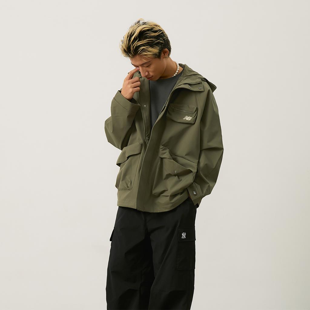 New Balance Jacket Unisex Army Green AMJ43309-DRC