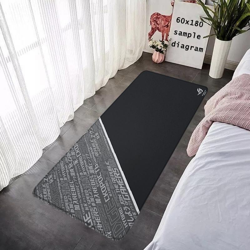 Interior Floor Mat Doormat T-Tuf Non-slip Hallway Gaming Foot Rug for Entryway Kitchen Carpet Bedroom Bedside Mats Home Decor