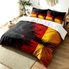 Germany national football team 3pc Duvet Cover Set Simple Modern Bedding Set Wrinkle Resistant Soft Fabric All Season Use a perfect gift