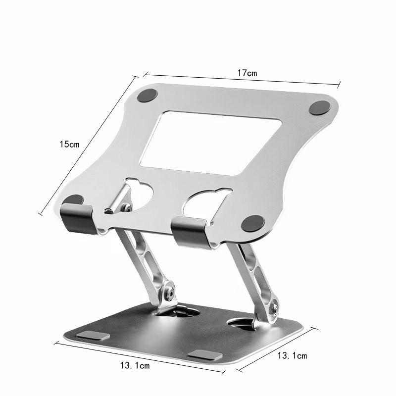 Rotating Adjustable Laptop Stand with Cooling Feature for Desktop Gaming