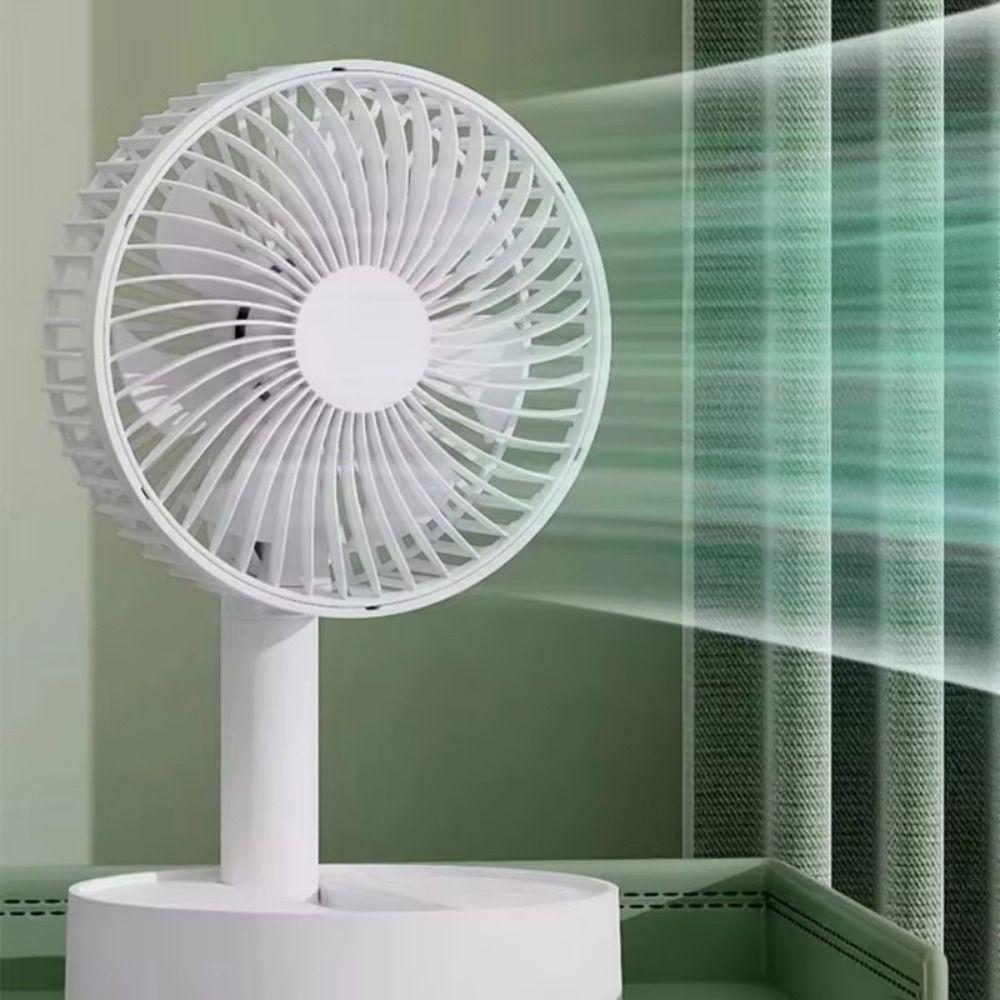 3600mAh/1800mAh Desktop Table Fan 4 Speed Adjustable Mini USB Fan USB Desk Fan  Outdoor Camping