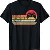 Social Distancing Expert Gaming Vintage Video Gamer T Shirt