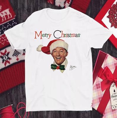Bing Crosby Merry Christmas Shirt S-5XL Q8748 Unisex T-Shirt