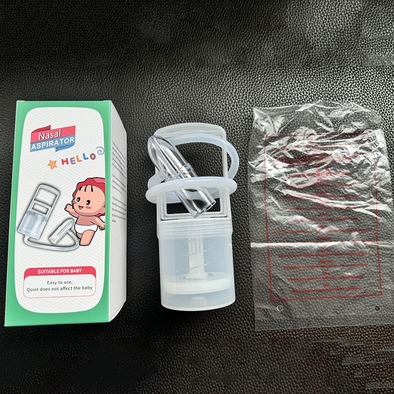 New Fashion Baby Nasal Aspirator Powerful Hand Pump and Non-invasive Nose Tip Hygienic & Comfortable Nose Suction for Baby