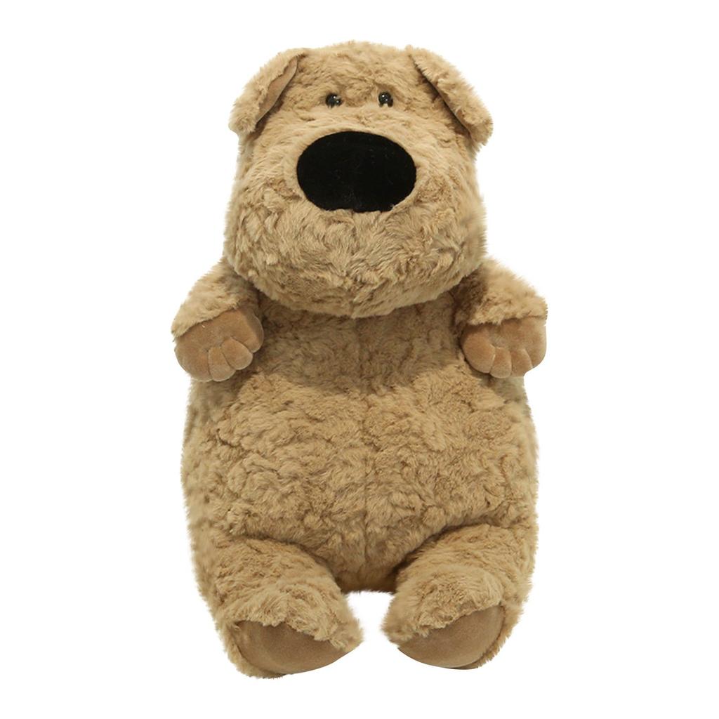 Popova Cute Big Nose Dog Dai Dai Bear Plush Toy Doll Dinosaur Doll Children Doll Pillow Girl.