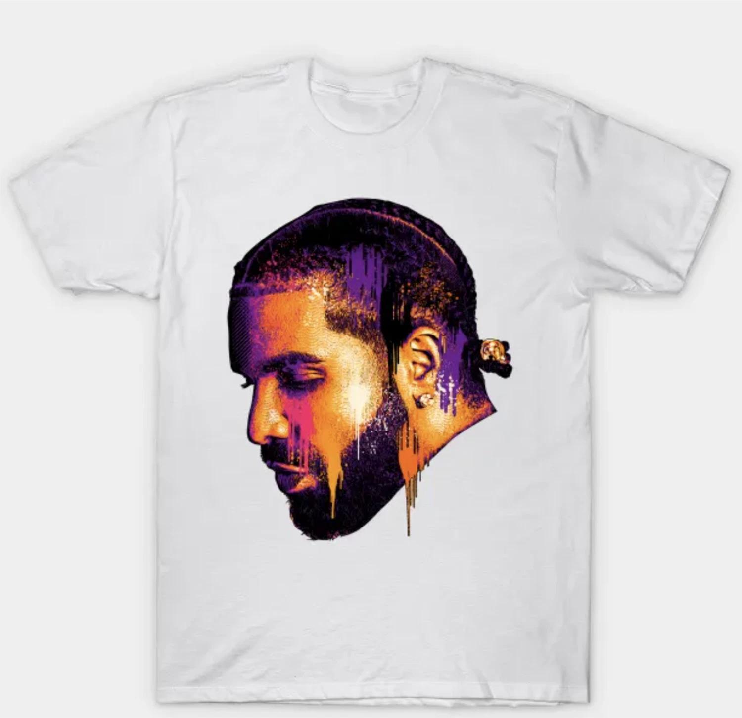 Drake Short Sleeve T shirt Mens Unisex S-3XL White Hip-hop Rapper 2XL