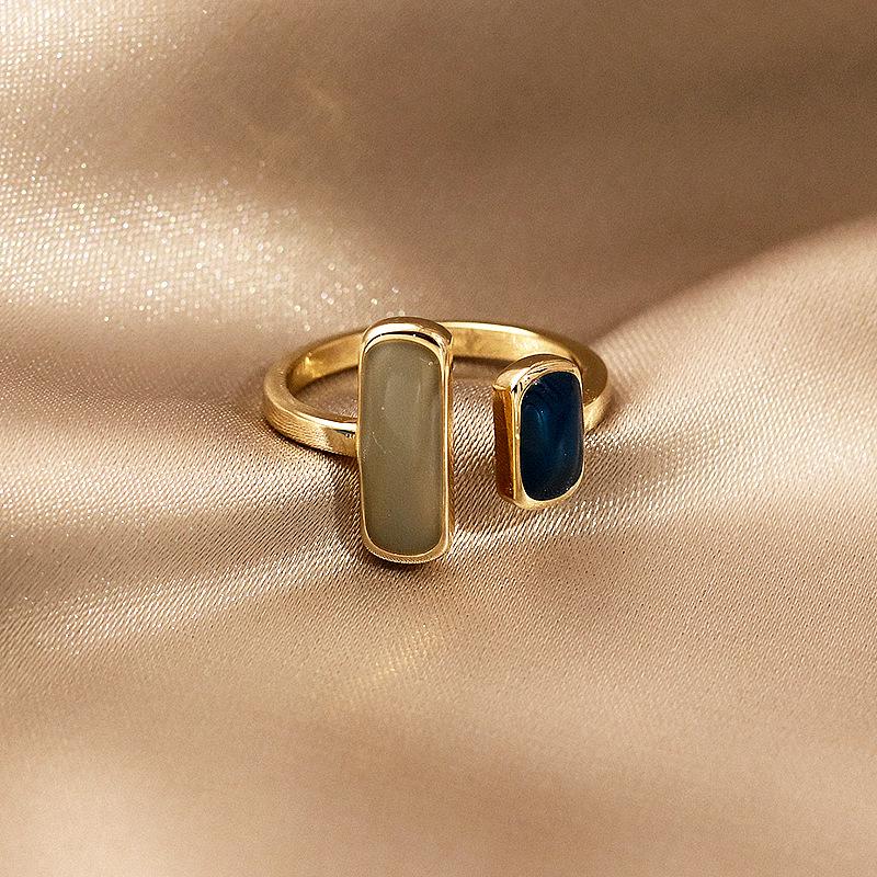 Korean Retro Japanese Luxury Women's Fashion Open Ring