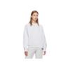 Nike Pure Color Crew Neck Long Sleeve Sweatshirt Women Tops White BV7488-100