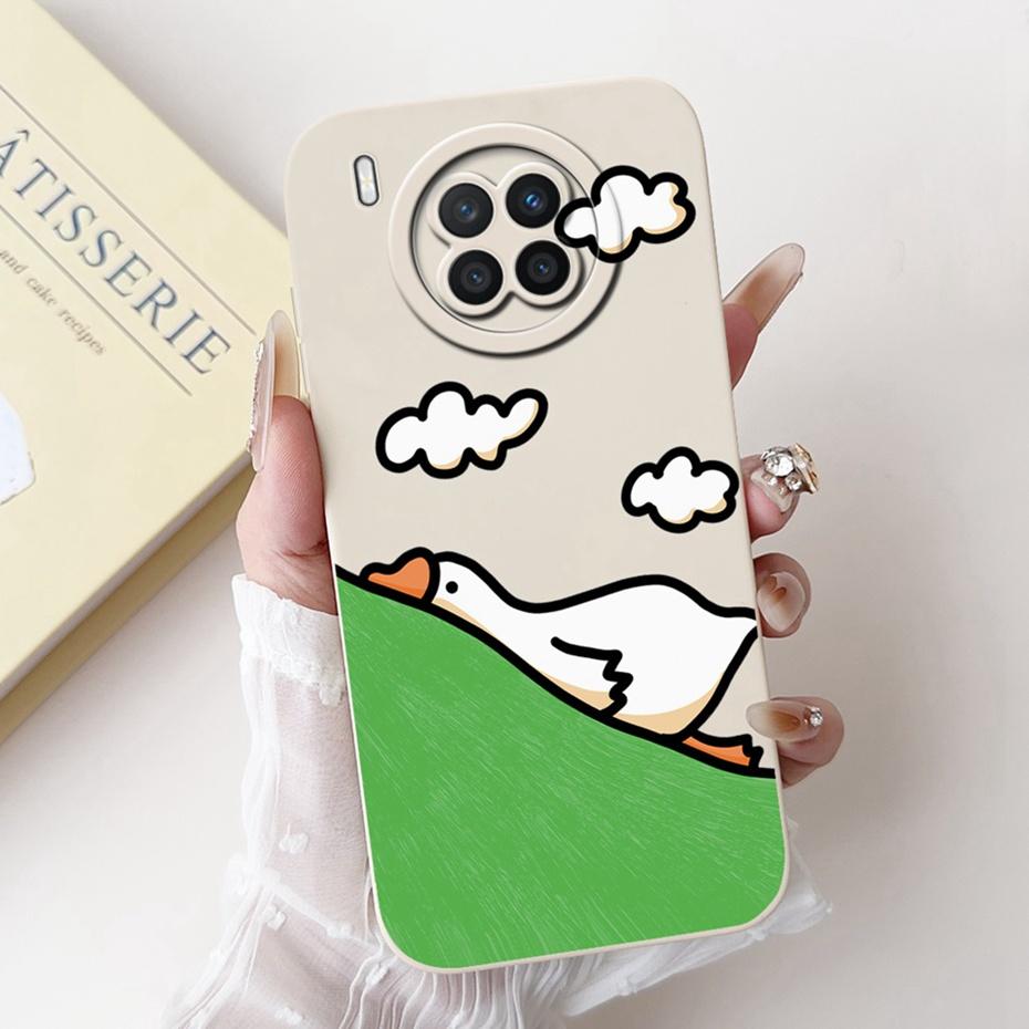 Lens Protective Case For Huawei Nova 8i NEN-L22 NEN-LX1 NEN-LX3 Cute Cartoon Soft Silicone Cover For Huawei Nova8i Phone Cases