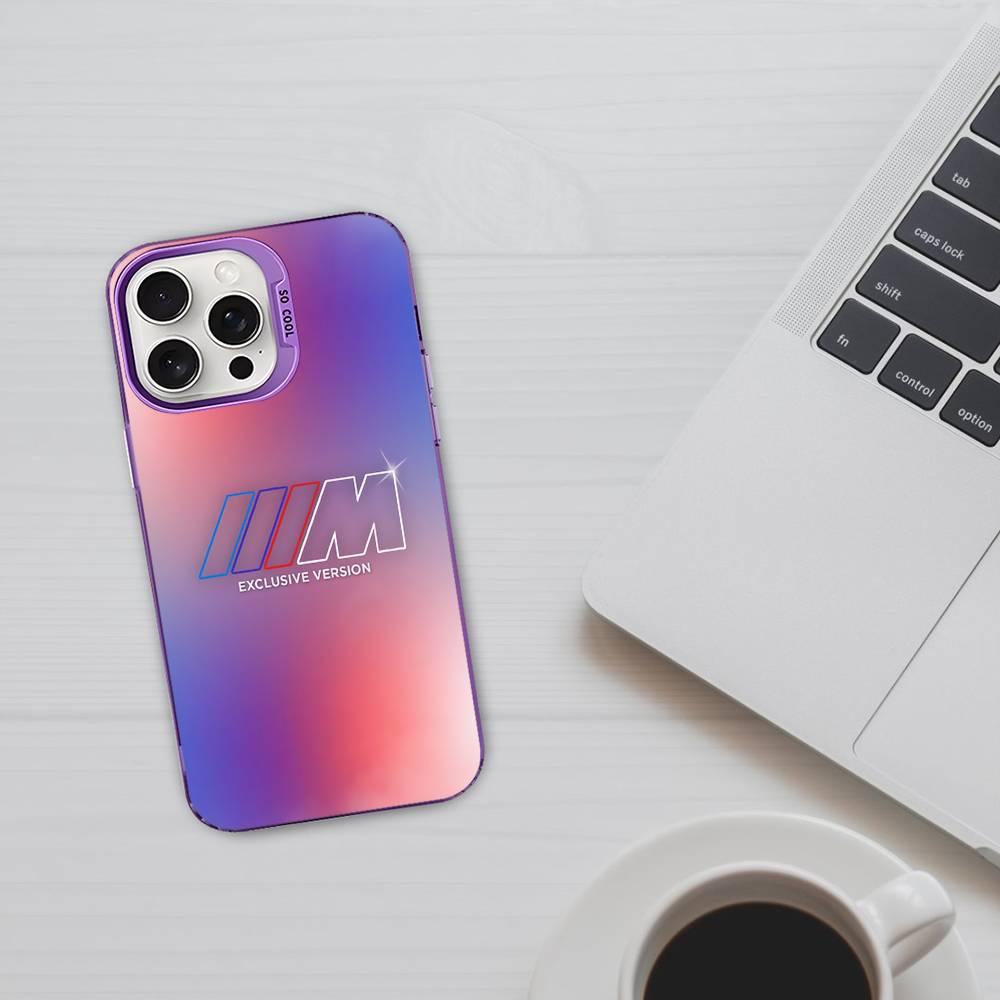 BBIP8 B-BMW-W Fashion Phone Case For IPhone 16 15 14 13 12 11 17 Pro MAX Plus Pro Matte Shockproof Cover