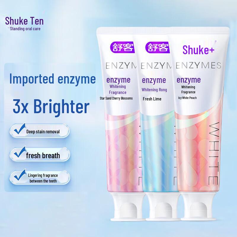Suke Enzyme Toothpaste Triple Flavor Pack