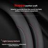 38cm Leather Car Steering Wheel Cover for Chevrolet Cruze Captiva Aveo Trax Silverado Sail Onix Equinox Groove 2025 Accessories