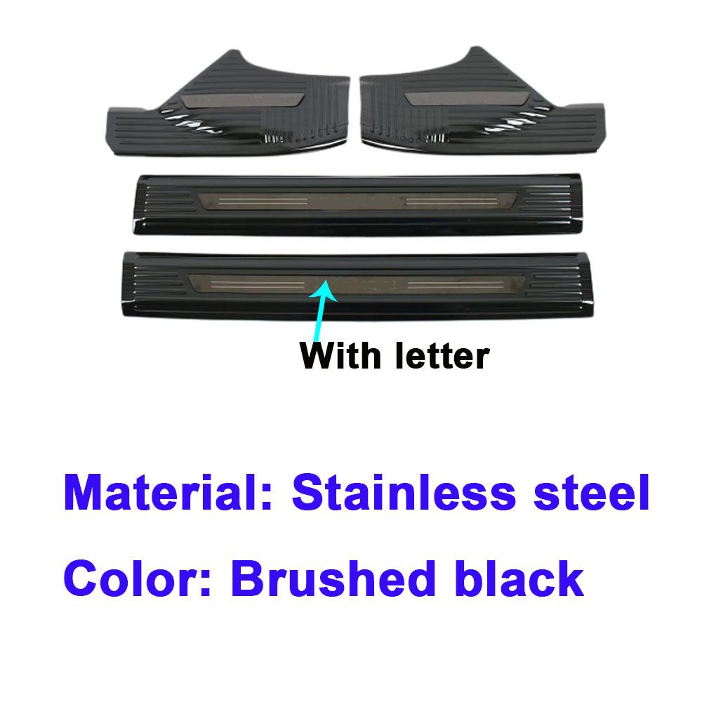 Inner Door Sill Scuff Plate Cover Frame Decoration Sticker Threshold Pedal Accessories For Nissan Qashqai J12   2024