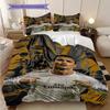 Biancheria da letto Legacy di Ronaldo (1 * copripiumino + 2 * federa, senza nucleo) Set biancheria da letto piatto 2D Copripiumino e federa Morbido e confortevole