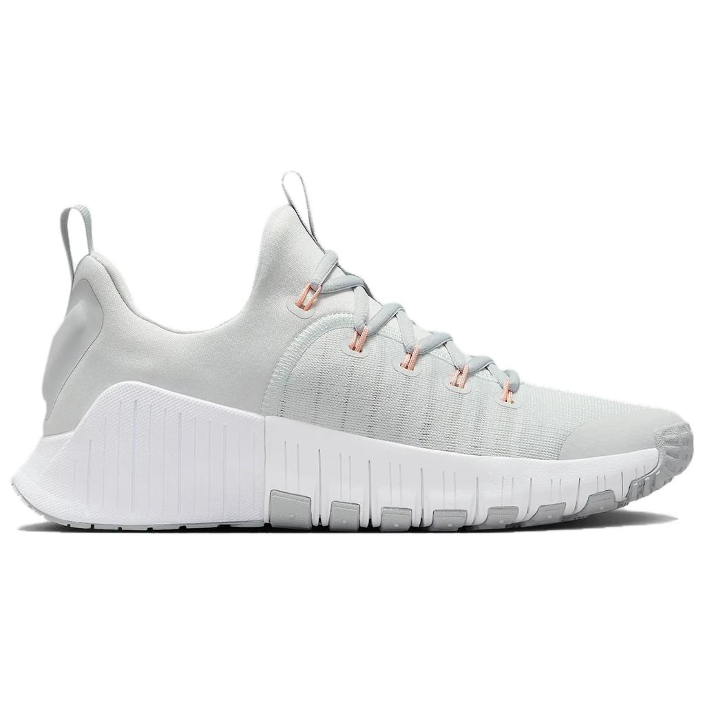 Nové dámské ležérní běžecké boty Nike Free Metcon 6 protiskluzové odolné proti opotřebení s nízkým svrškem šedobílé FJ7126-007
