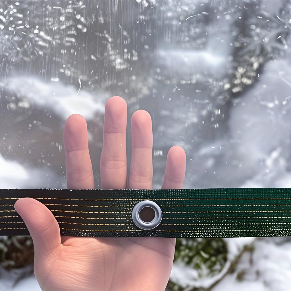 Clear PVC Rainproof & Heat-Insulating Tarpaulin for Balcony