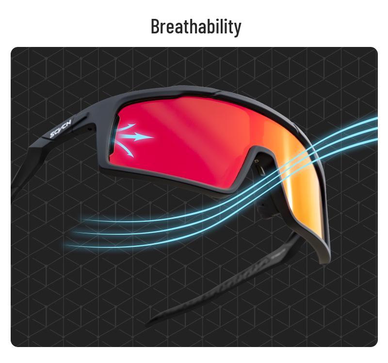 SCVCN UV Protection Cycling Sunglasses for Mountain and Road Biking