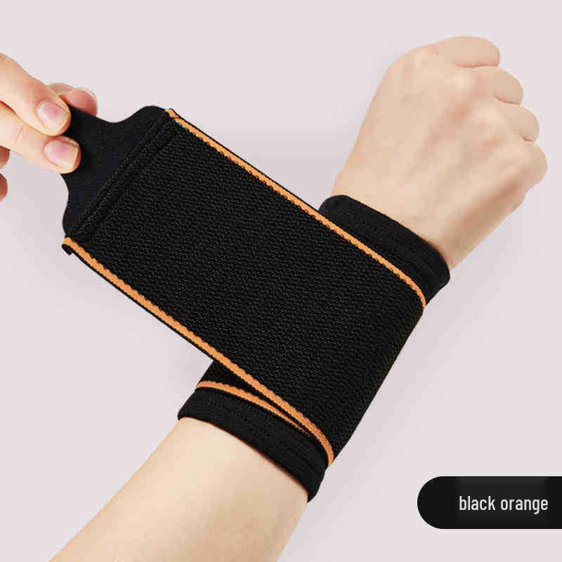Pánský sportovní chránič zápěstí - Náramek na šlachy pro basketbal, vzpírání a fitness; Ochranný rukáv pro podvrtnutí a podporu kloubů.
