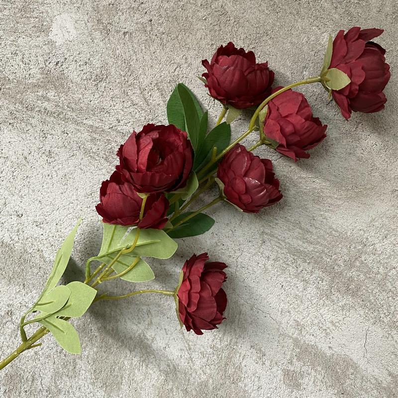Artificial Peony Flowers Stems For Wedding Party Home Hotel Photography Props