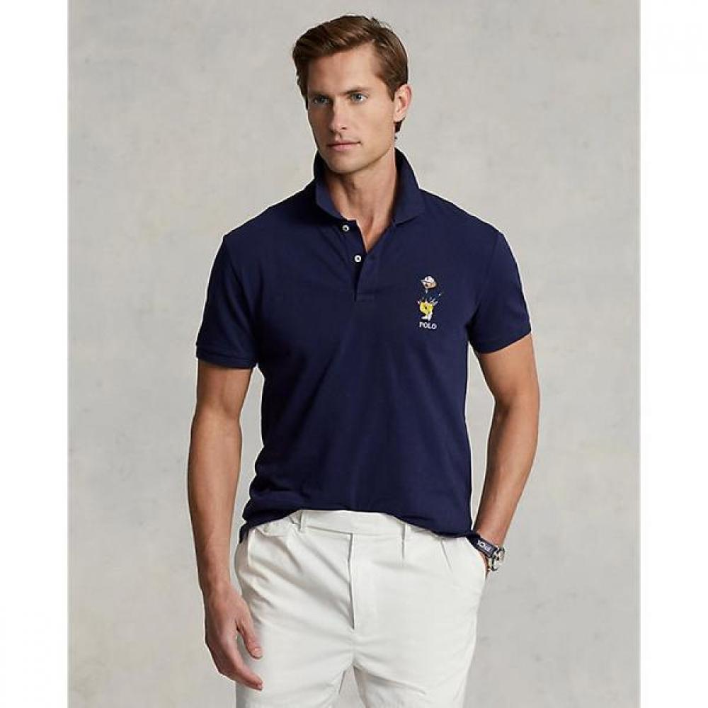 

Polo Ralph Lauren Men S cuStom Slim Performance Bear Polo Shirt Mnpokni1n822164410 S
