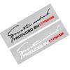 För Mazda 3 6 CX5 2 CX3 CX9 MX5 RX8 Axela Demio Atenza MS Sport Design Bil Fram Strålkastare Ögonbryn 3D Klistermärke Emblem Dekor