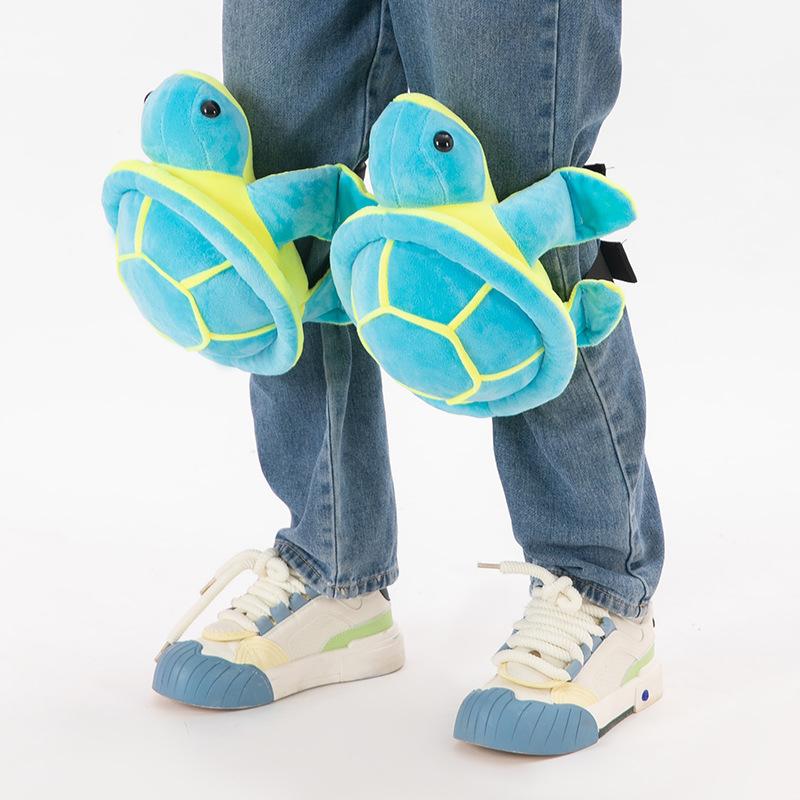 Zimní lyžařské ochranné vybavení Želva plyšová hračka Prdící polštář Měkké roztomilé hnědé medvídě Chrániče kolen Chránič kyčlí Lyžařská protipádová podložka