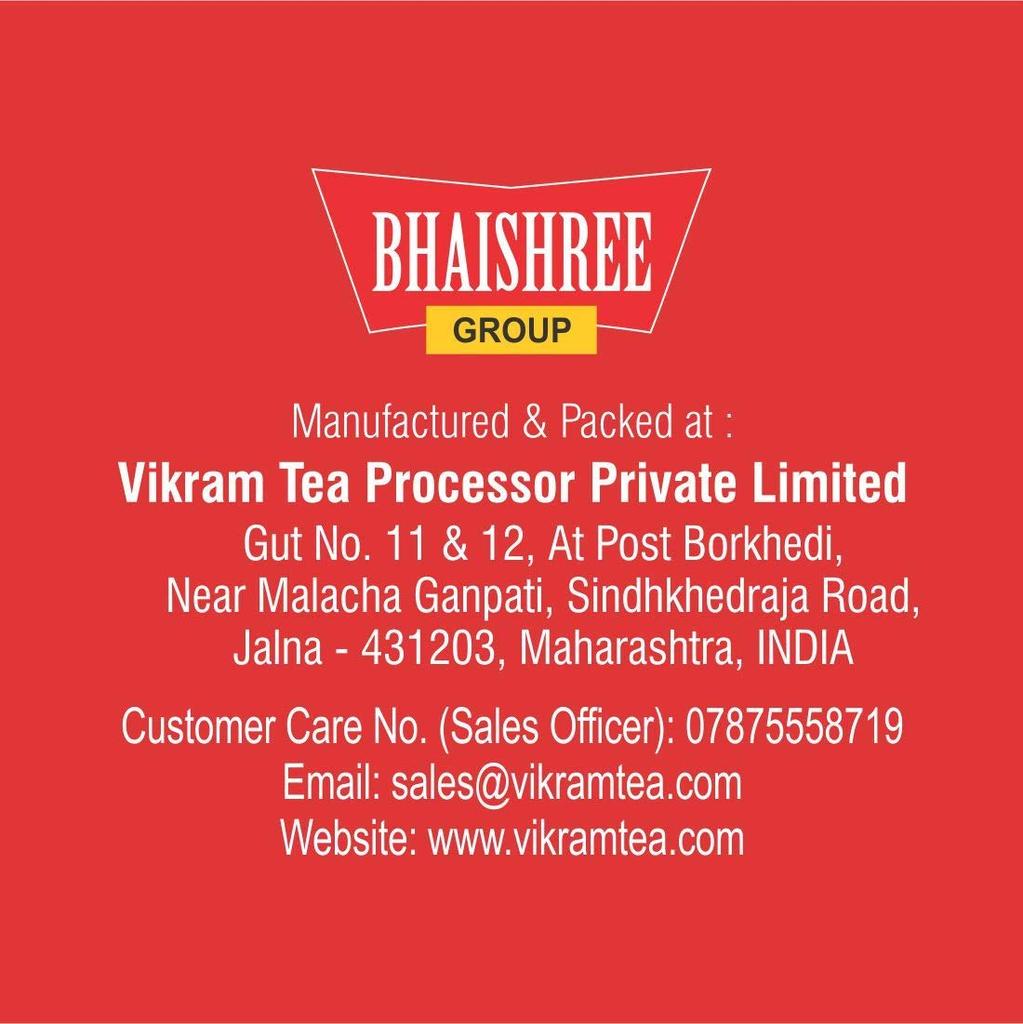 VIKRAM Lion Extra Starkt CTC-te | Från teblad från övre Assam | Premium Svart Te Pulver | Stark, Smakrik och Aromatisk Blandning Perfekt f