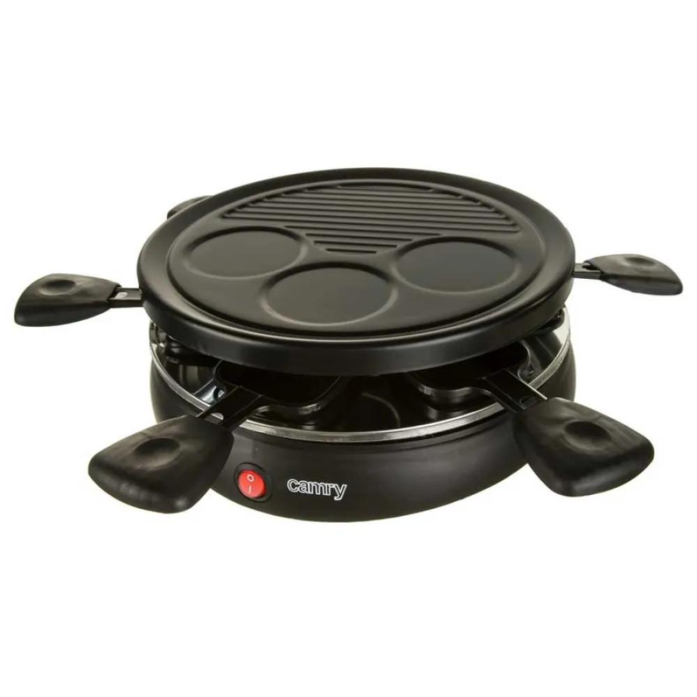 Fabrilamp Schwarz Camry Cr 6606 Elektro Raclette Grill 25 Cm - Bild 3