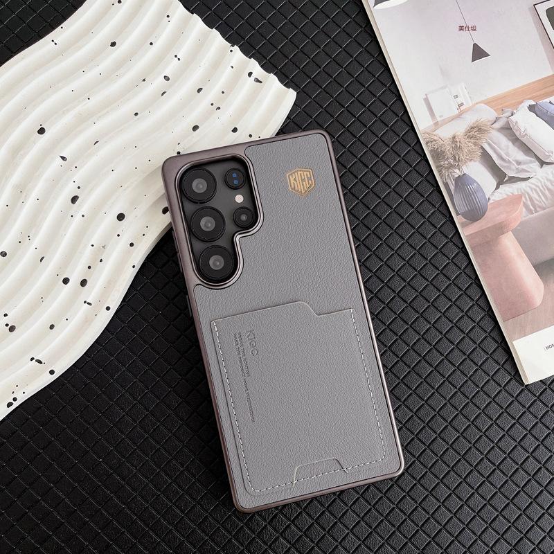 

Подходит для чехла для мобильного телефона Samsung S25ultra Карта Samsung Полный пакет S24u Осень 23u Кожаный чехол для деловых мужчин и женщин Samsung Galaxy S23 Ultra