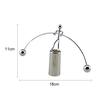 Mini Balance Pendulum Metal Weightlifting Iron Man Cradle Tumbler Toy Home Decor