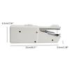 Handheld Sewing Machine Mini Electric Sewing Machine Portable Sewing Machine & Accessories for Garment Curtains Leather