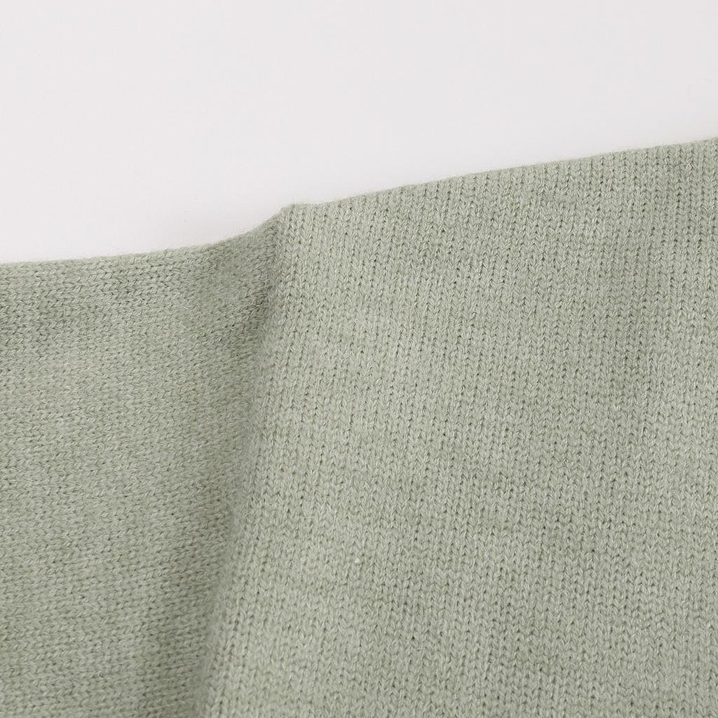 AMI 2025 Classic Couple's Embroidered White Heart Cardigan Wool Sweater