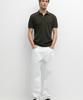 Masimodutti Microtextured Cotton Pique Polo Shirt