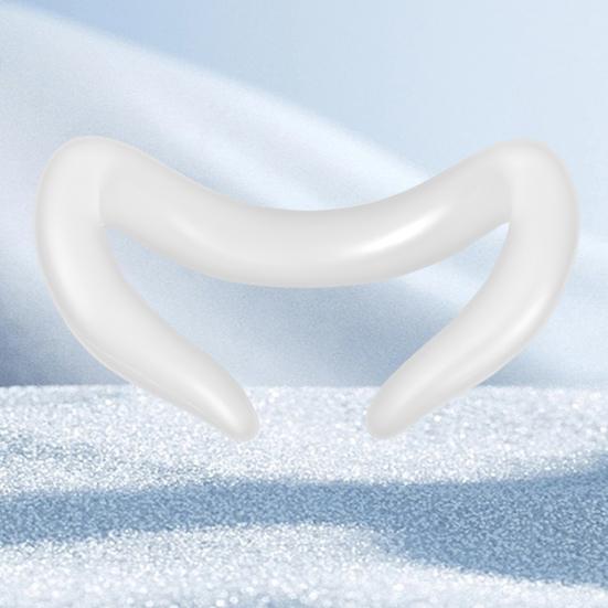 Fone de ouvido VR Silicone À prova de suor Lavável Almofada facial macia Previne vazamento de luz Realidade Virtual