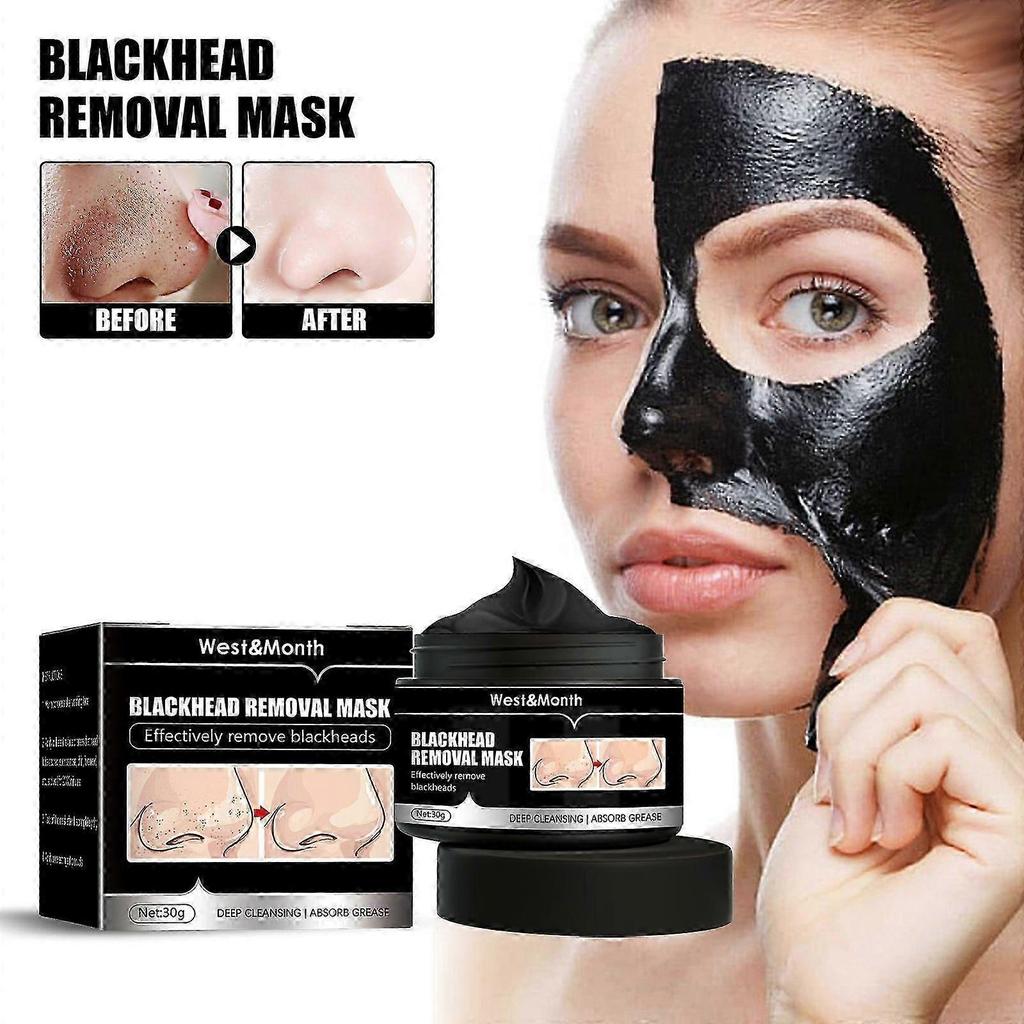 2025 Latest Model Blackhead Removal Mask, Peel Off Remove Blackhead Activated Charcoal, Deep Cleansing Pore Strips for Face, Gentle Unclog Nose & Chin