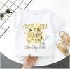 Kpop Demon Hunters Children's T Shirt Short Sleeve Saja Boys Kdis T-shirt Cute Kpop Demon Hunters Harajuku Tshirt for Boys Girls