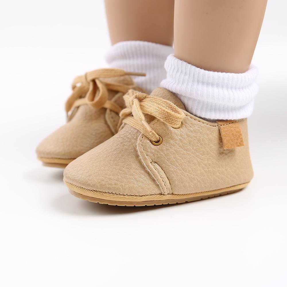 Spring & Autumn Soft Sole Baby Shoes for Boys & Girls - TPR Walker, Little Wave Design, Multiple Colors