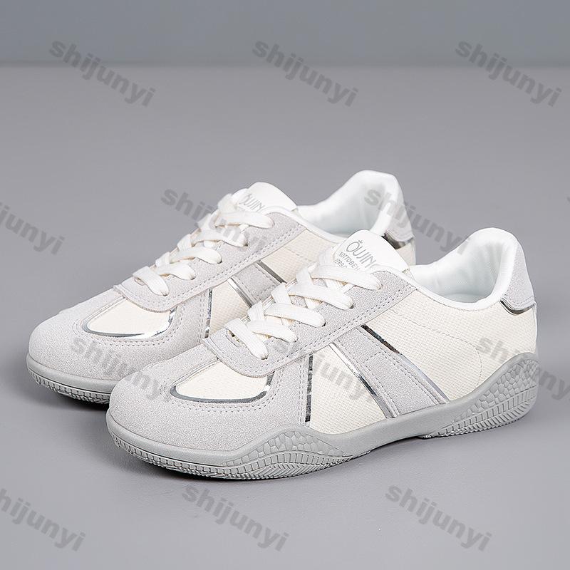 Women's Casual Soft Sole Shoes Spring New Design Sneakers Ladies Flats Lace Up Soft Sneakers Comfortable Casual Walking Shoes