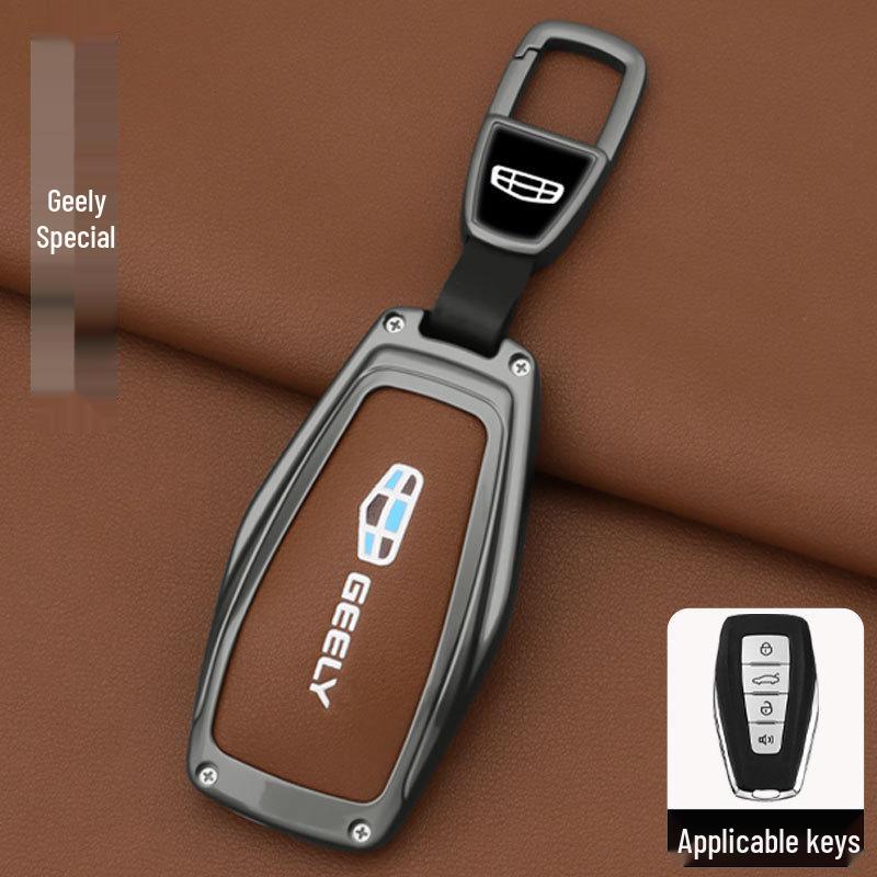 Geely Car Key Case for Emgrand GS, Xingyue, Xingrui, GL, Borui, Bin Yue, Vision, Bin Rui, X3, Boyue