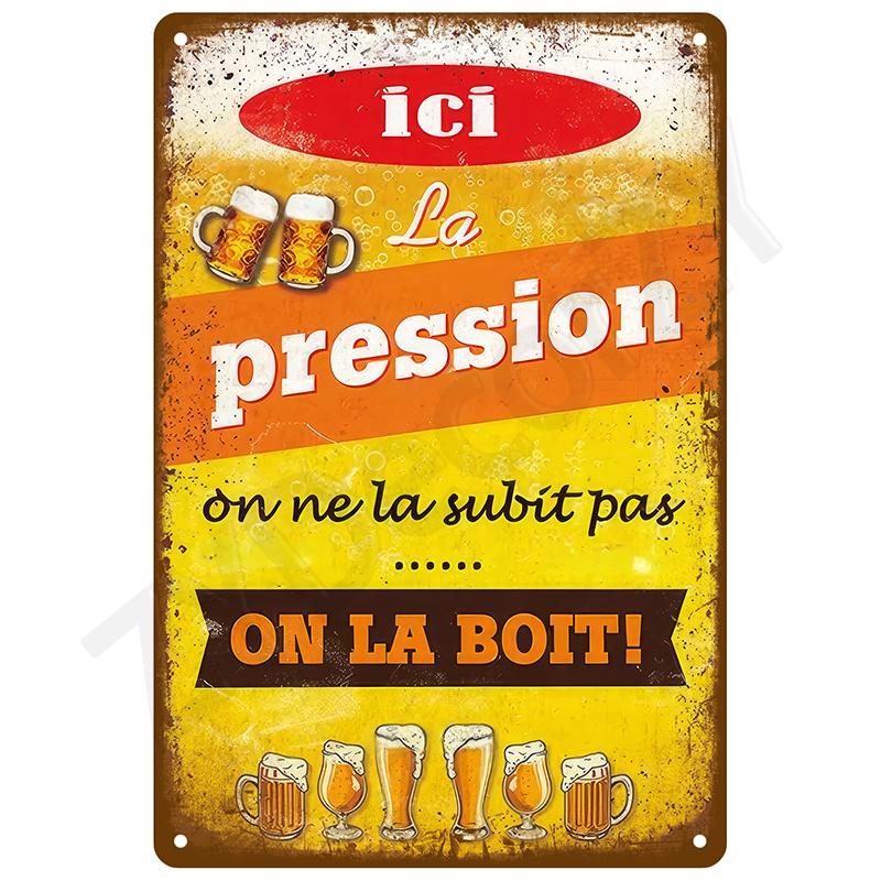 Metal Signs Vintage Metal Plates Posters Retro Wall Art Bar Accessories Mancave Tin Sign Room Luxury Home Decor Item Decorations