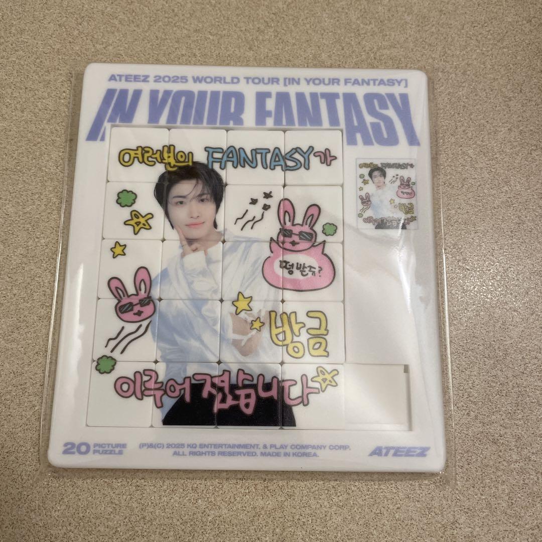 

[Б/У] ATEEZ В ТВОЕЙ ФАНТАЗИИ Пазл-пятнашки Сонхва