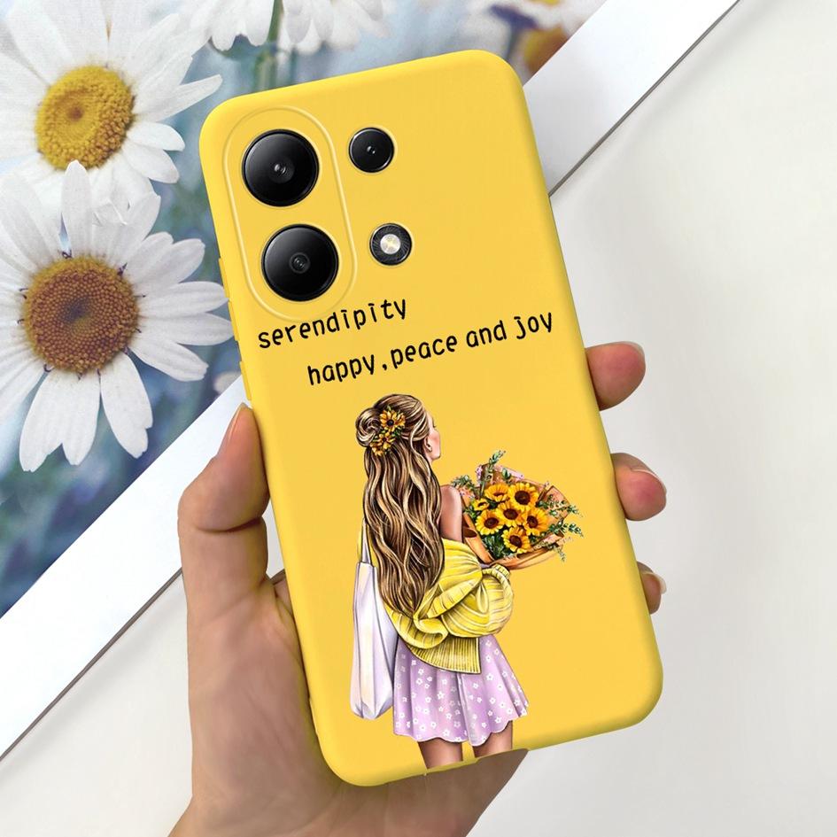 For Xiaomi Redmi Note 13 Pro Plus 5G Case Fashion Girls Love Heart Fundas Soft Silicone Cover For Redmi Note 13 Pro 4G 5G Bumper