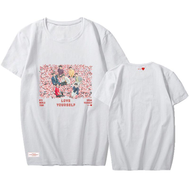 Bts Kpop Tshirt Love Speak Yourself Concert Tshirt Casual Tee Jk Rm Tops Jimin