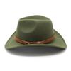 Western Cowboy Hat With Satin Weave For Men And Women Summer Winter Sun Protection