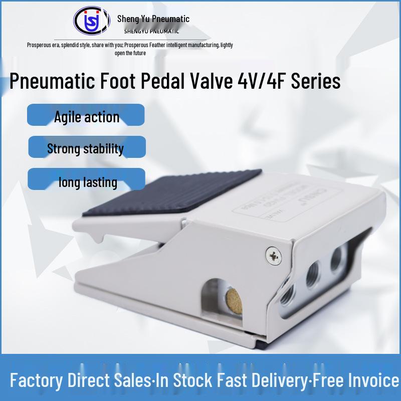 FV420 Pneumatic Foot Pedal Switch with Cylinder Control for Directional Change and Ventilation FV320 Valve