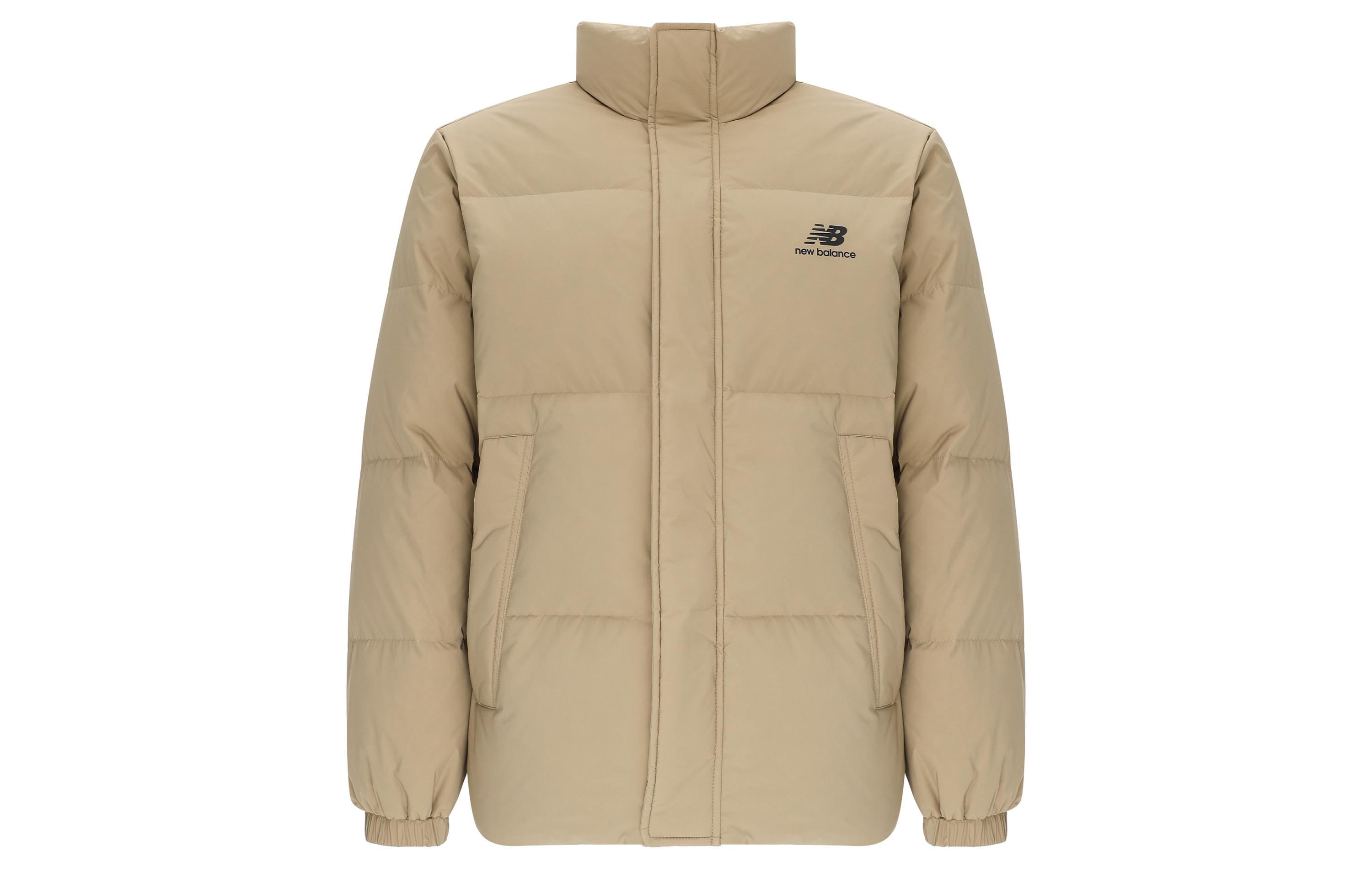 New Balance Down Jacket Winter Men s Withered Grass Yellow AMJ24359-TWD S