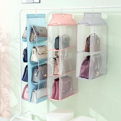 Taschenaufbewahrung Hängetasche Wandbehang Stoff Staubdicht Haushaltsschrank Kleidung Küche Aufbewahrungstasche Lagerregal